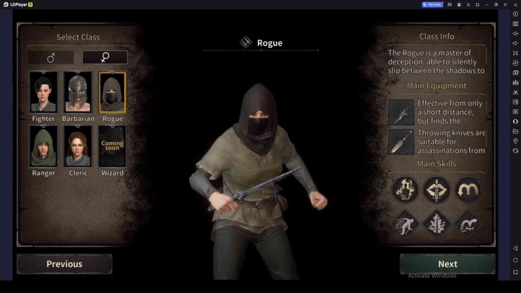 Rogue Class 