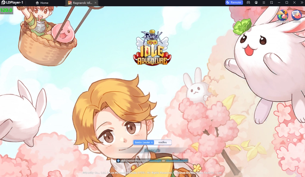 Ragnarok Idle Adventure วิธีตั้งค่าบอทกดปุ่มเดียวเล่นอัตโนมัติ เล่นแบบเต็มจอ FULLHD บน LDPlayer9