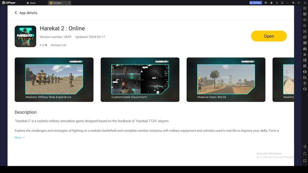 Playing Harekat 2: Online on PC with LDPlayer