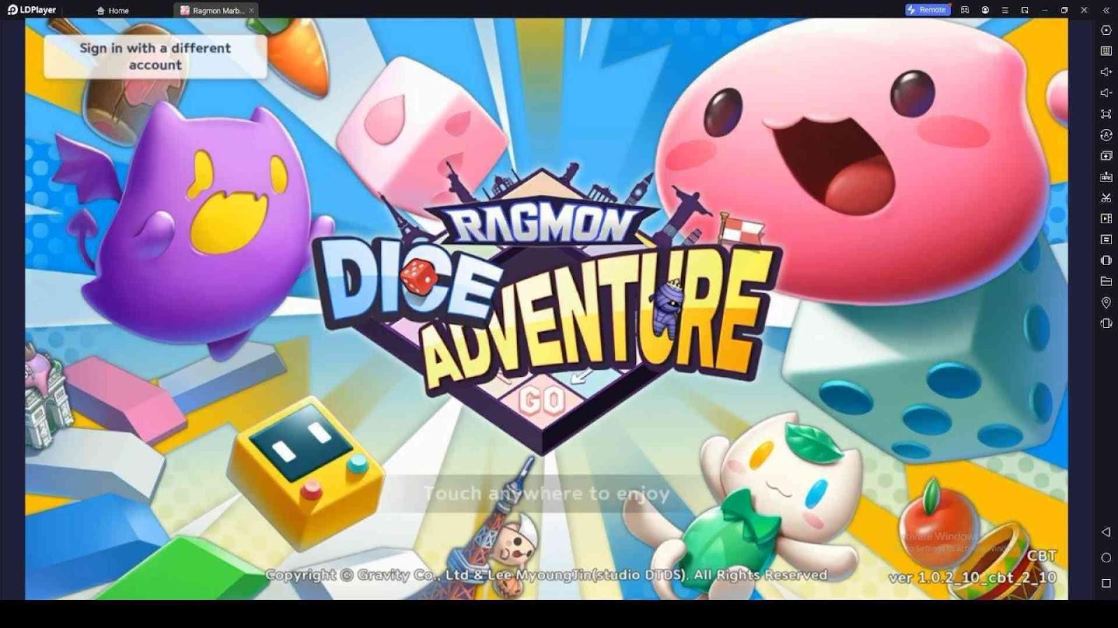 RAGMON DICE ADVENTURE codes