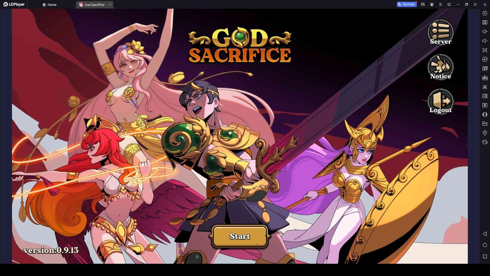 God Sacrifice codes