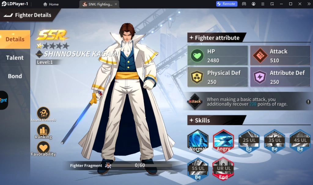 SNK: Fighting Masters (Global) แนะนำ Tier List ตัวละครที่ควรหาใช้ยาวๆ โครตเก่งต้องติดไว้ในไอดีน่าปั้น!! (มือใหม่) บน LDPlayer9