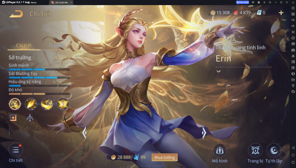 Liên Quân Mobile: Hướng Dẫn Build Tướng Mới Erin Chuẩn Nhất