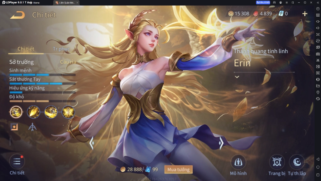 Liên Quân Mobile: Hướng Dẫn Build Tướng Mới Erin Chuẩn Nhất