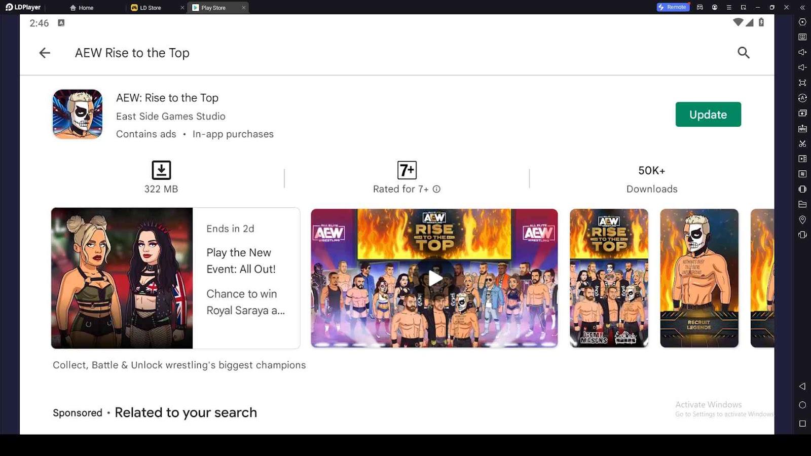 Wrestling in Style with AEW Rise to the Top on PC