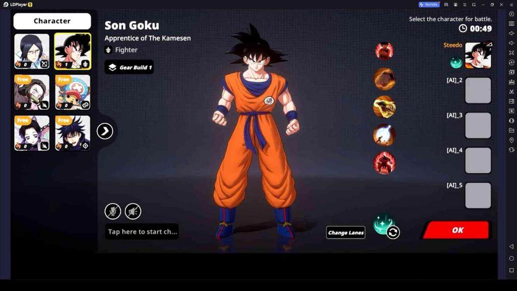 JUMP: Assemble Characters