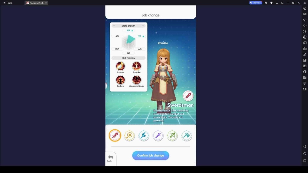 Select Your Class