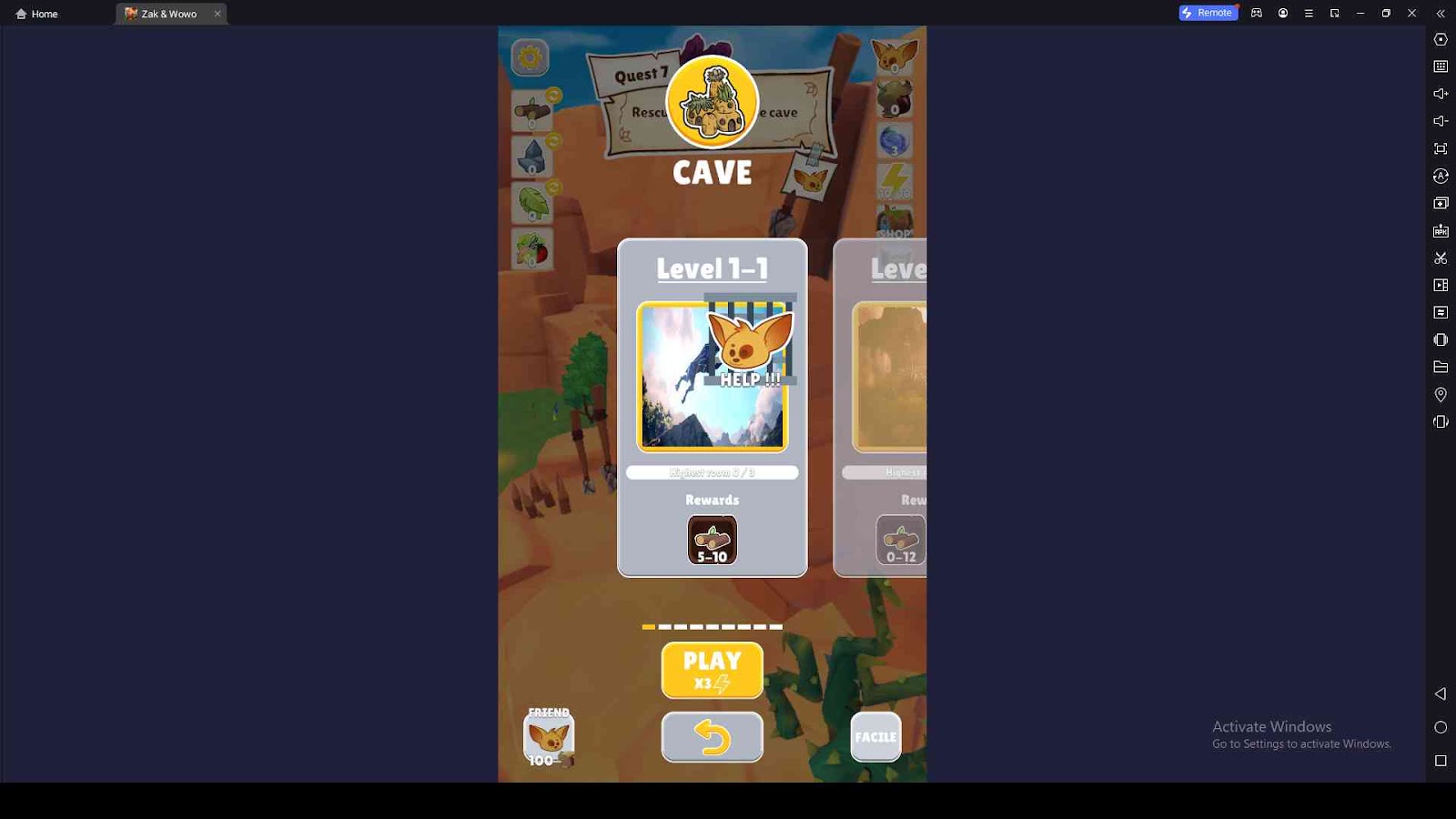 Enter the Caves for More Rewards