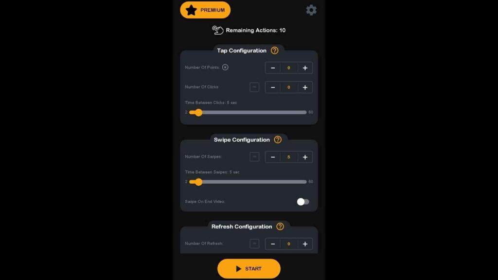 Auto Clicker Scroll Tap&Touch 