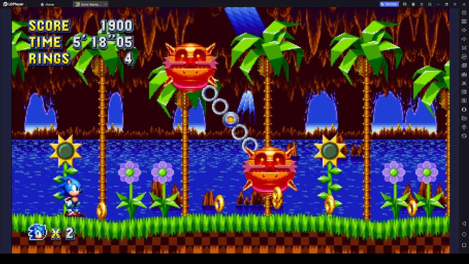 Defeat the Boss to Complete an Act in Sonic Mania Plus