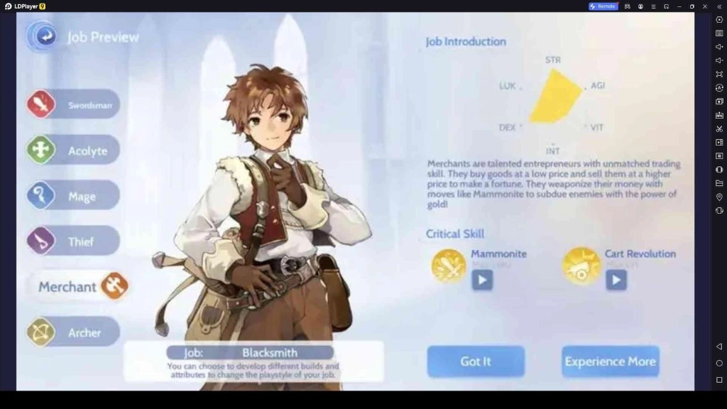 Ragnarok Origin: ROO Classes