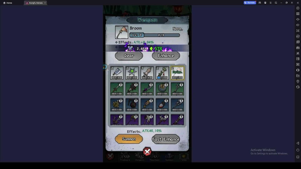 Gear Enhancement
