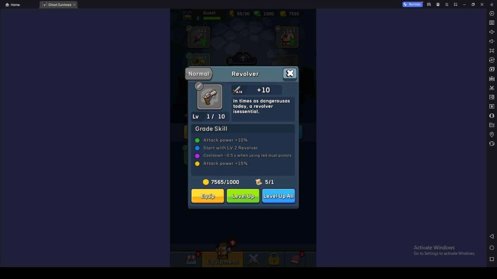 Equip the Best Equipment Items and Enhance Them