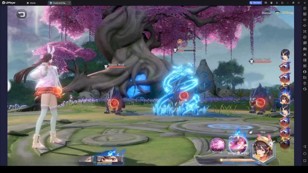 Turn-Based Fights in SoulLand:Clash of Spirimasters