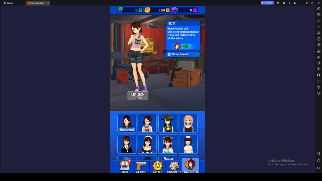 Unique Girl Characters to Unlock