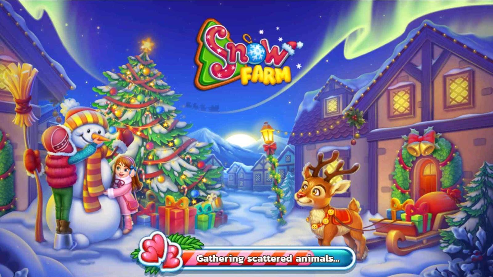 Farm Snow – Santa Family Story