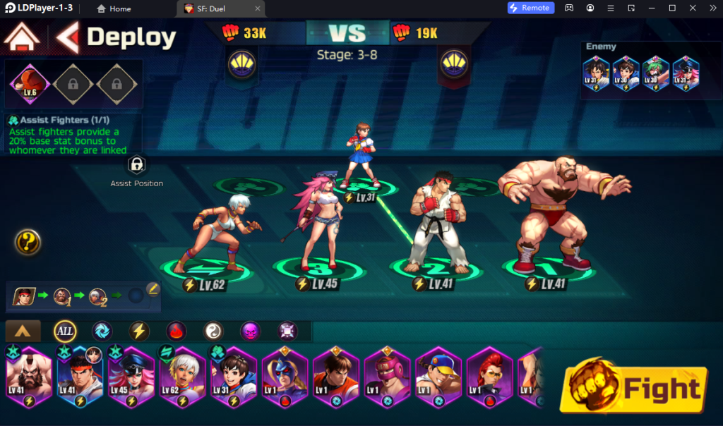 Street Fighter : Duel (SEA) เปิด OBT แล้ววันนี้!! มาดูกันว่าตัวเกมมีอะไรน่าสนใจ ตัวที่ควรหา Roll แรกปั้นยาวๆ !! บน LDPlayer9