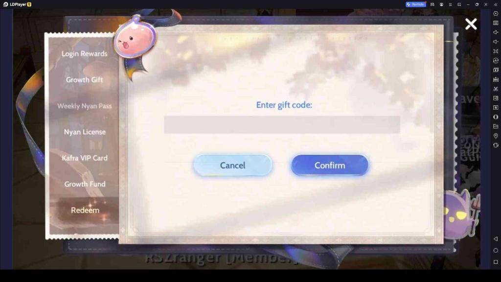 Redeeming Process for the Codes