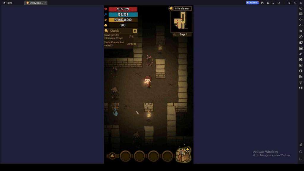 Explore the Caves in Greedy Cave
