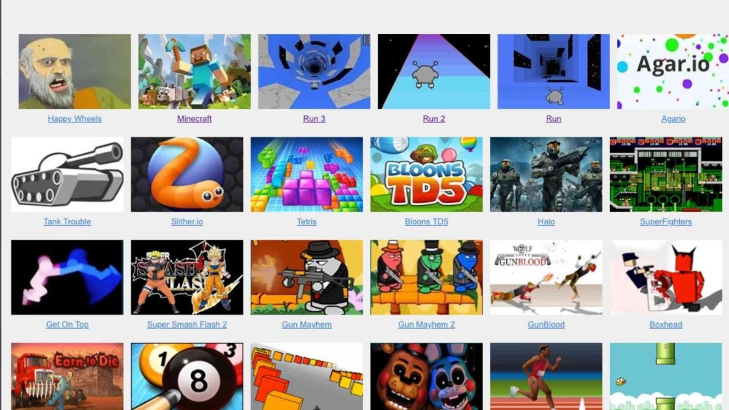 The Best Unblocked Games at School 