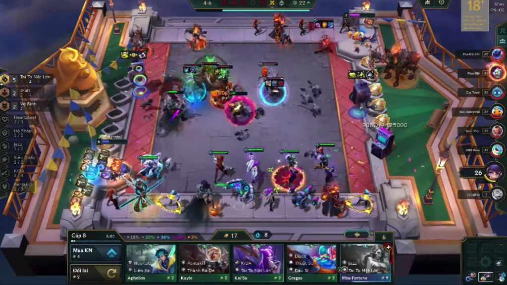 ĐTCL: Đấu Trường Chân Lý (TFT): Spam Top 1 Với Đội Hình Ezreal Tai To Mặt Lớn