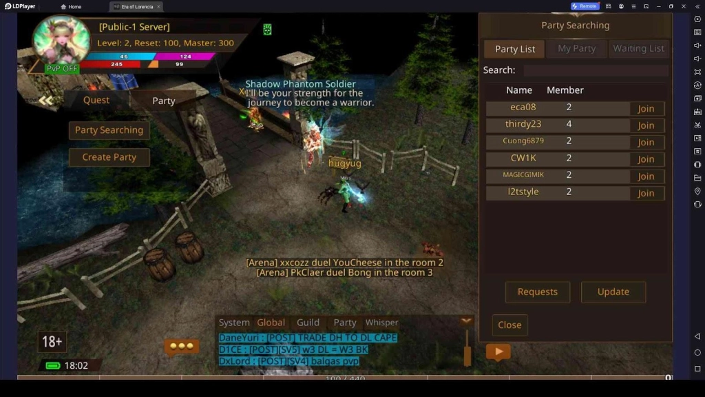 Defeat Monsters in Different Locations