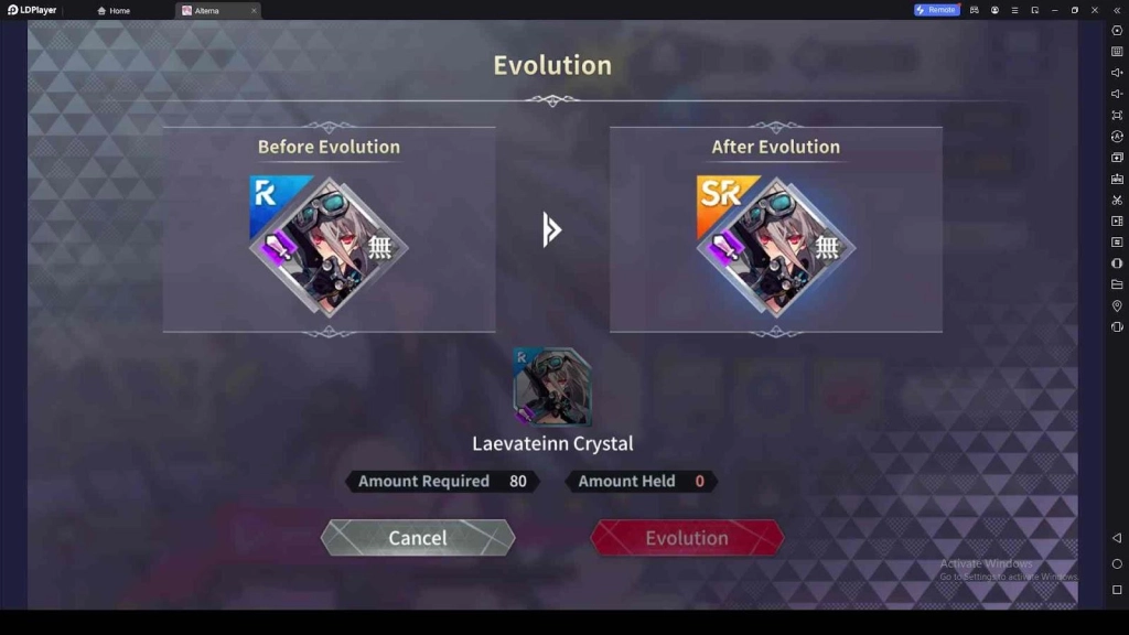 Unit Evolution in PotK: Alternative Imitation