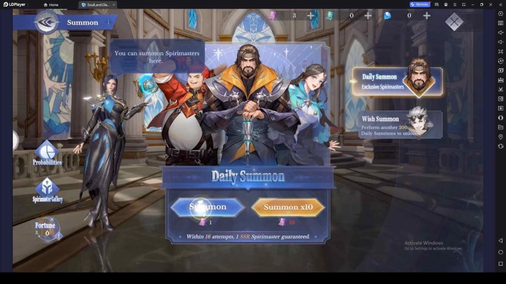Recruit the Best Spiritmasters to the Team