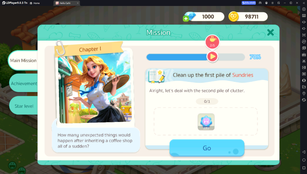Hello Café: Hướng Dẫn Tân Thủ Cách Chơi Chuẩn Giai Đoạn Đầu Game