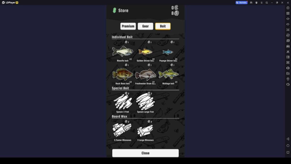 You Can Buy Better Baits from the Shop