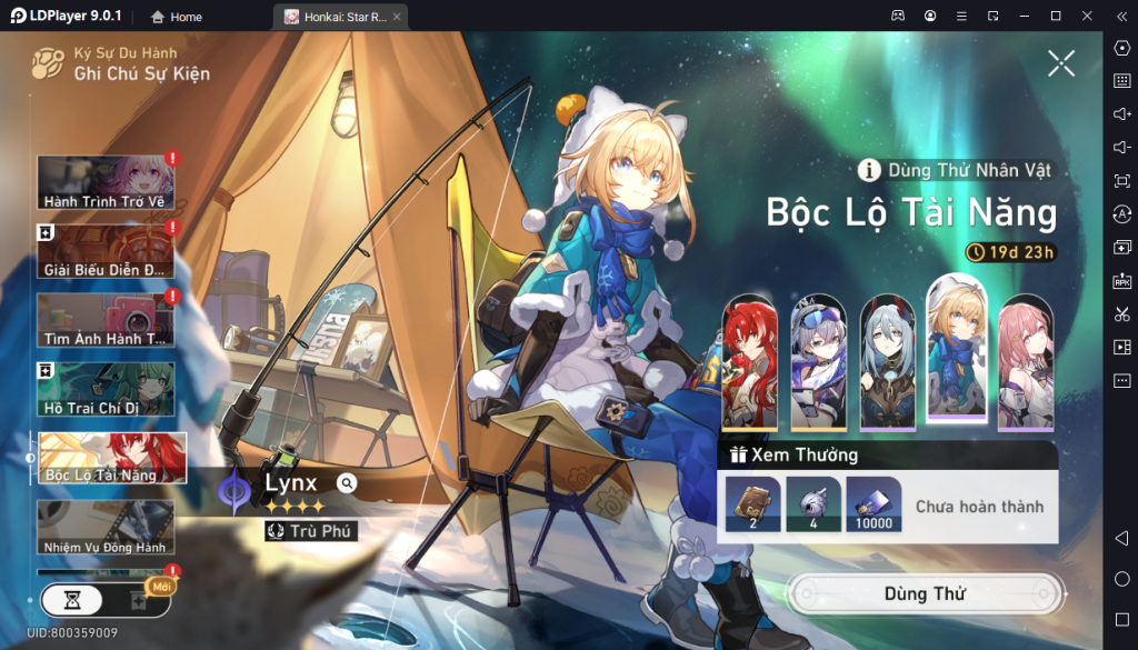 Honkai: Star Rail: Build Chuẩn Lynx - Healer Nhóm Mới Nhất
