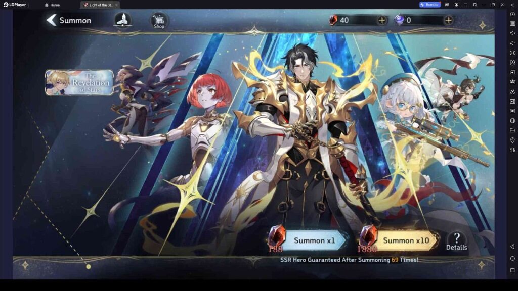 Acquire the Strongest Heroes through Summonses
