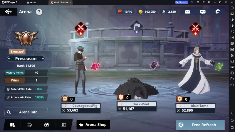Играть в Black Clover M: Rise Of The Wizard King на ПК-5