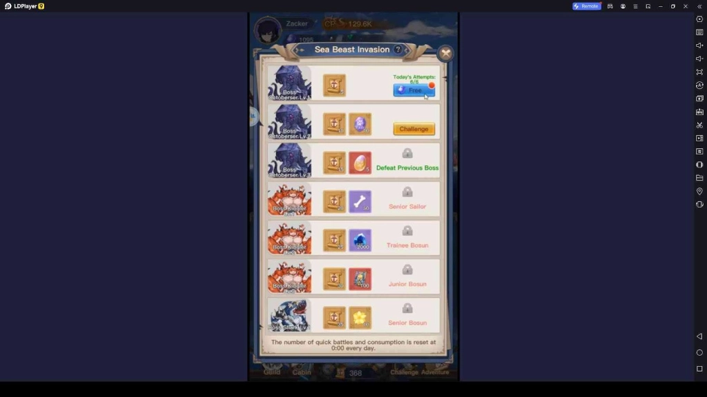 Sea Beast Invasion