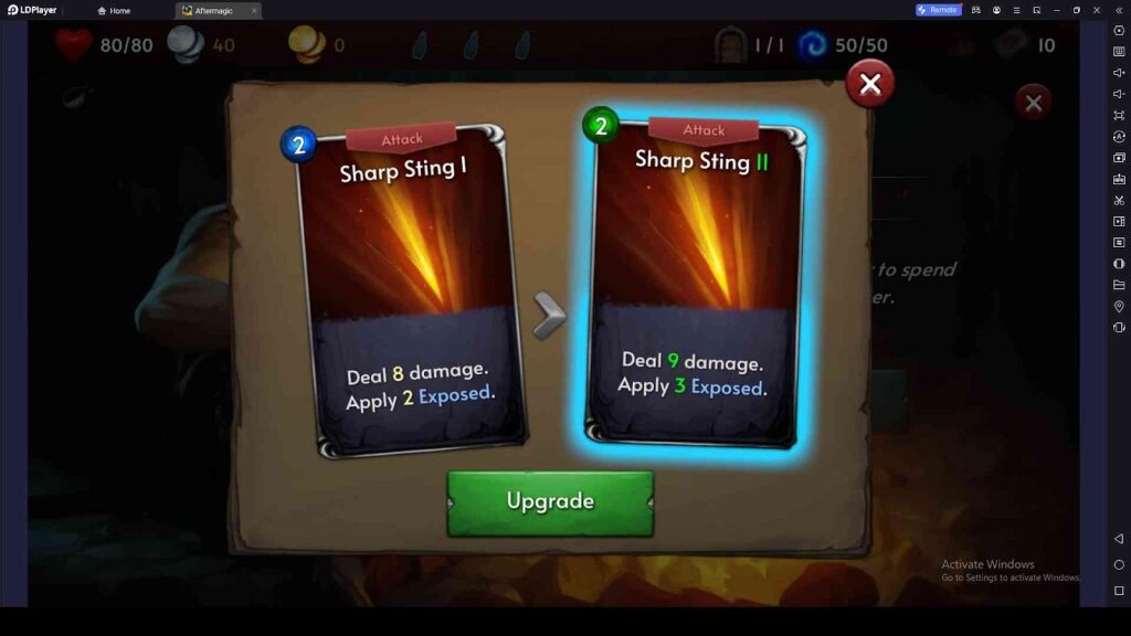 Upgrade the Cards