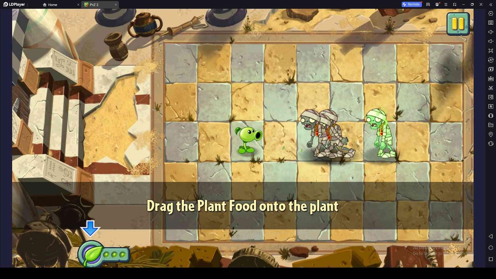 Plant Food to Power Up the Plants