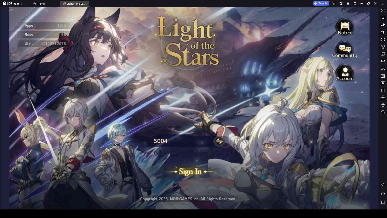 Light of the Stars tier list