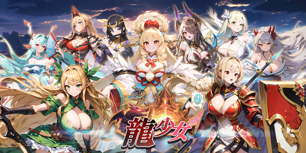 在中世紀世界舉起你的【巨龍之力】！放置成人手遊《龍少女》正式上線！
