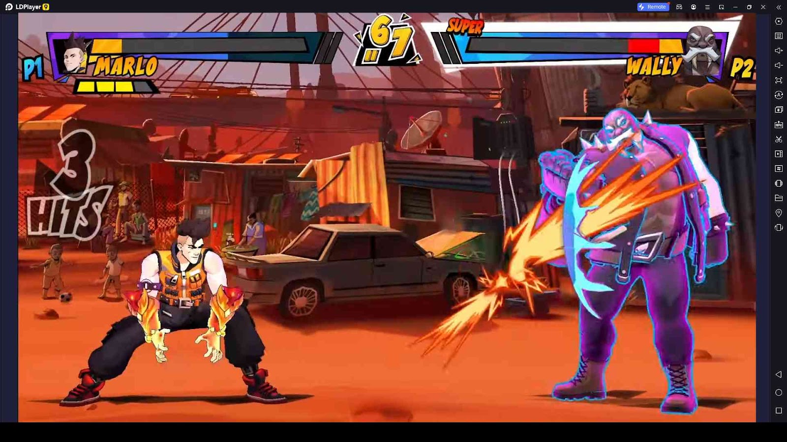 Fast-Paced Battles in Super Dragon Punch Force 3