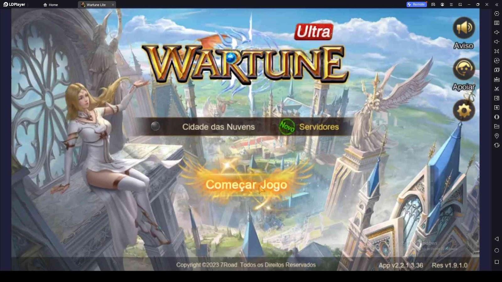 Wartune Ultra Beginner Guide