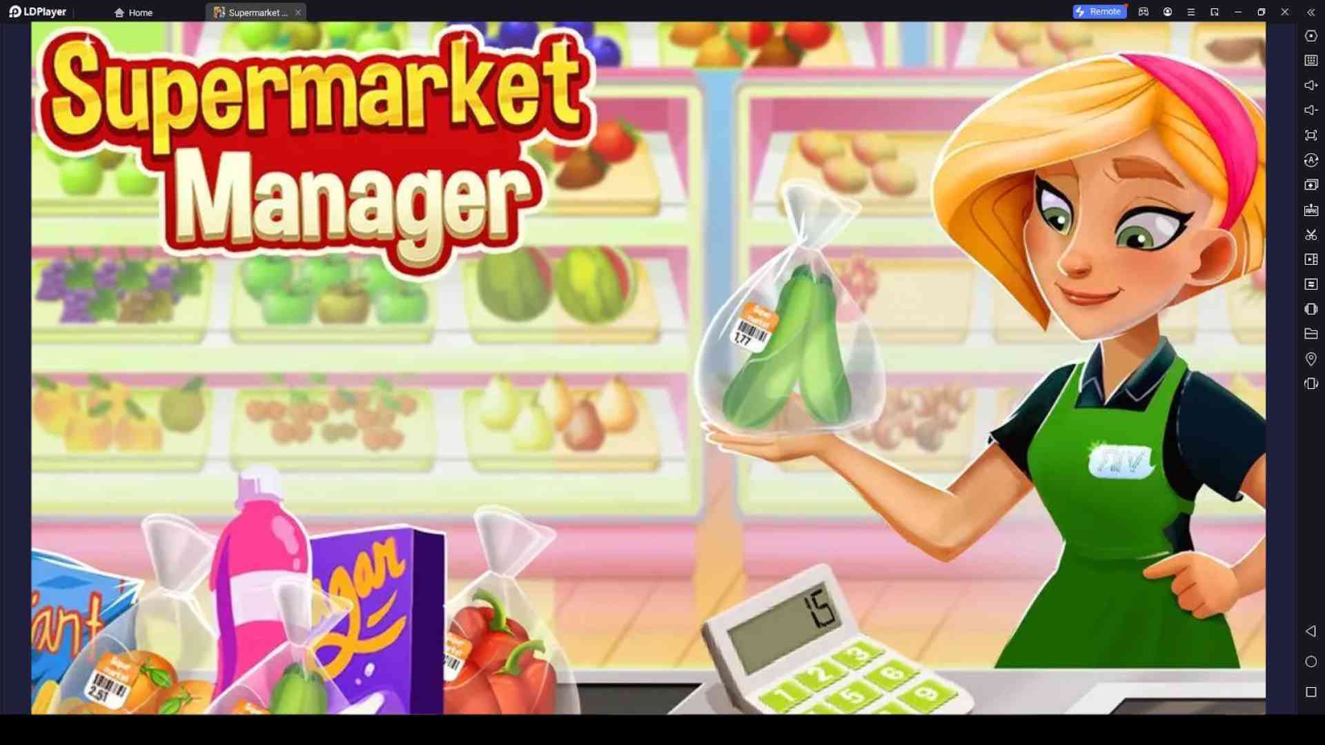 Supermarket Manager Simulator Codes