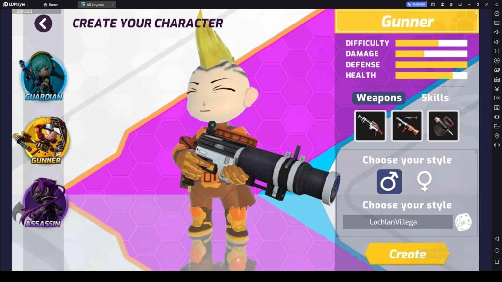 Gunner Class