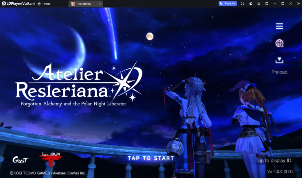 สอนดาวน์โหลดเกม Atelier Resleriana (Global) สาวน้อยนักปรุงยาพร้อมเล่นวันนี้แล้ว บน LDPlayer9