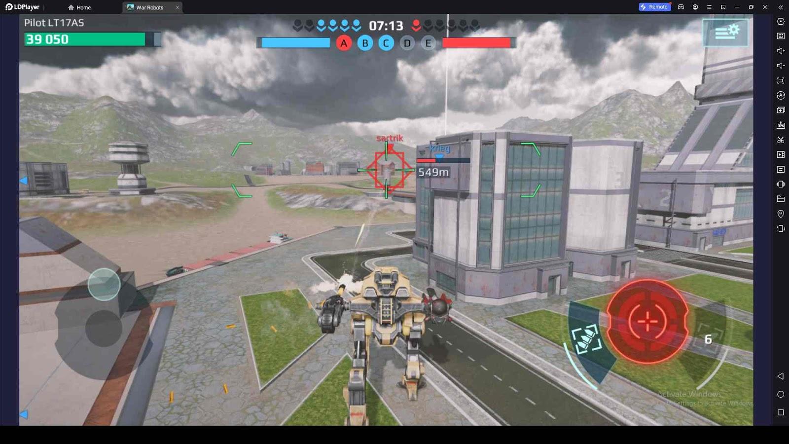 The Multiplayer Battles in War Robots Multiplayer Battles