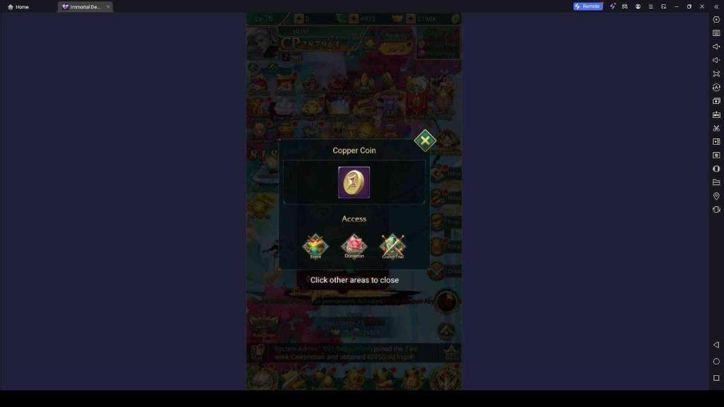 Economy of Immortal Demon: Darkness