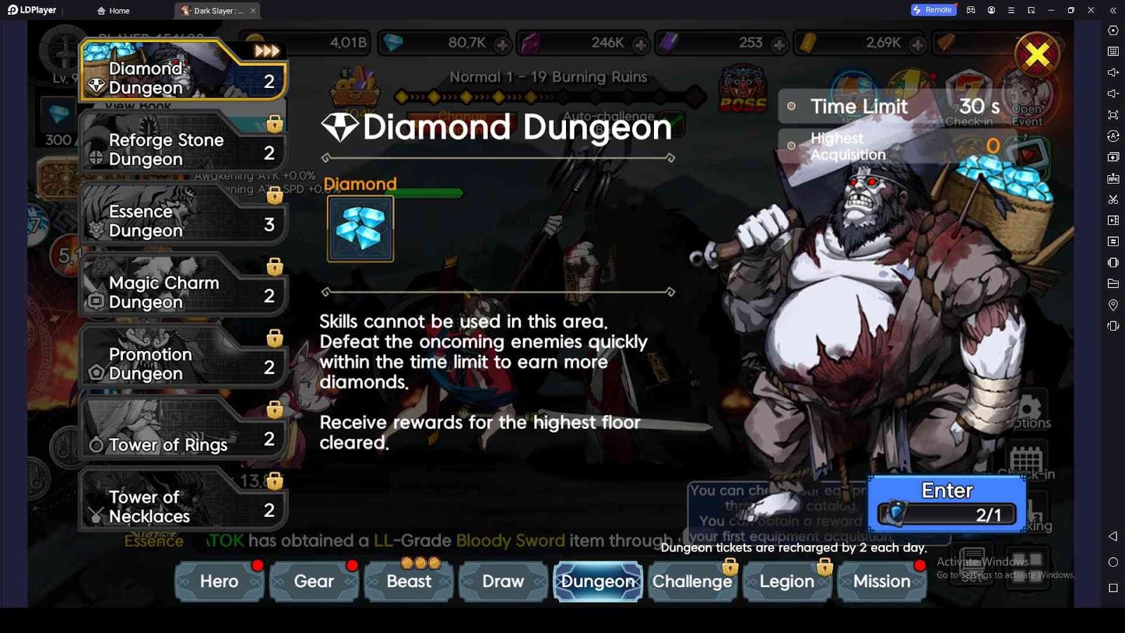 Diamond Dungeon 
