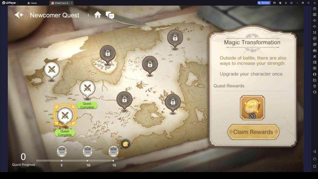 Special Quests in Shield Hero: RISE