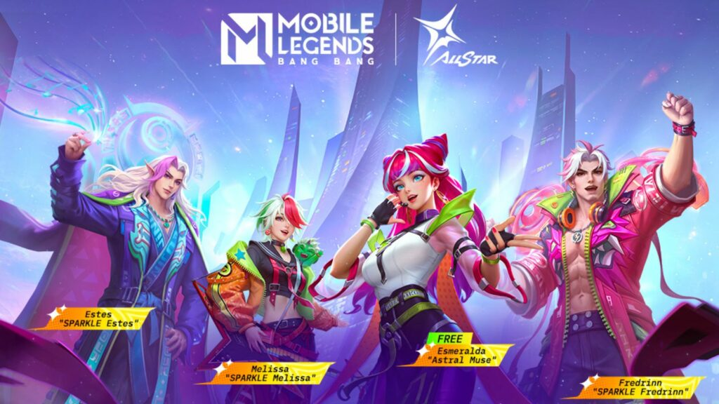 Evento ALLSTAR de Mobile Legends: Bang Bang chegou com uma skin grátis para os jogadores!