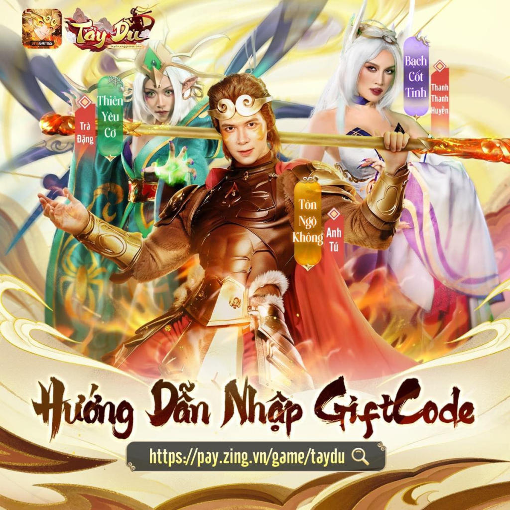 TÂY DU VNG: Đại Náo Tam Giới: Tổng hợp giftcode, cách nhập và hướng dẫn tải và chơi trên PC