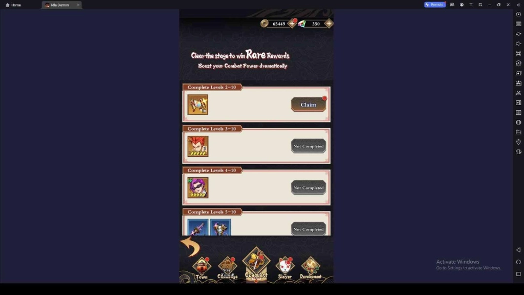 Complete Your Challenges for More Rewards